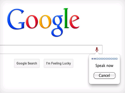 Google voice search for PC